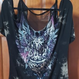 HD Black Sheer Tee